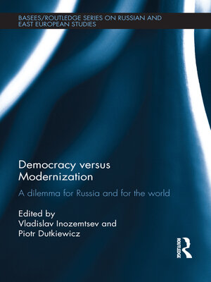 cover image of Democracy versus Modernization
